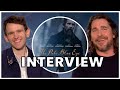 THE PALE BLUE EYE Interview | Christian Bale and Harry Melling Talk Edgar Allen Poe Murder Mystery