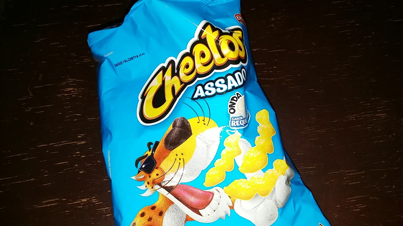 Cheetos Assado Onda Sabor Requeijao 🇧🇷 