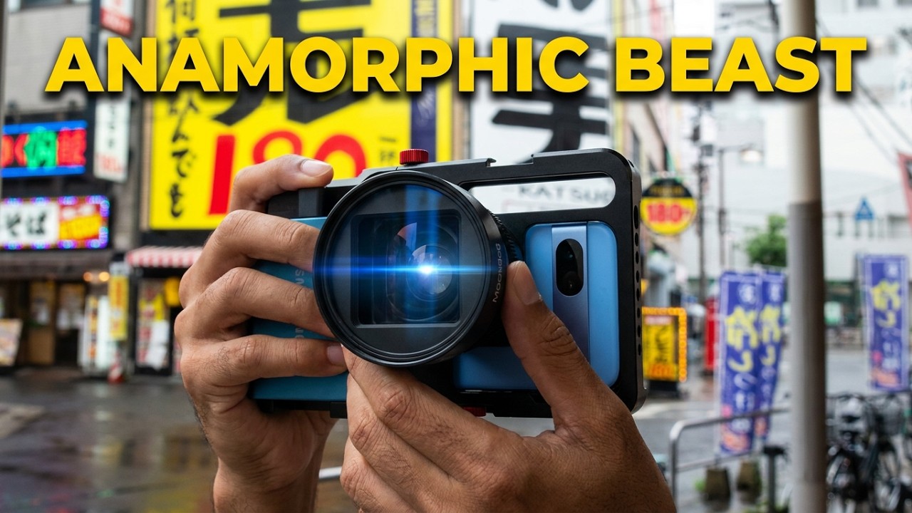 MotionCamPro V5 & Moondog Labs 1.33x Anamorphic Lens