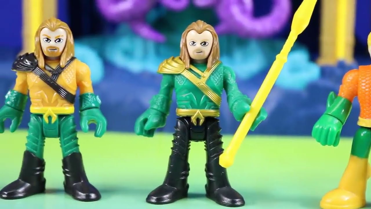 Imaginext Batman Aquaman Playset Atlantis - Just4fun290 Original Videos