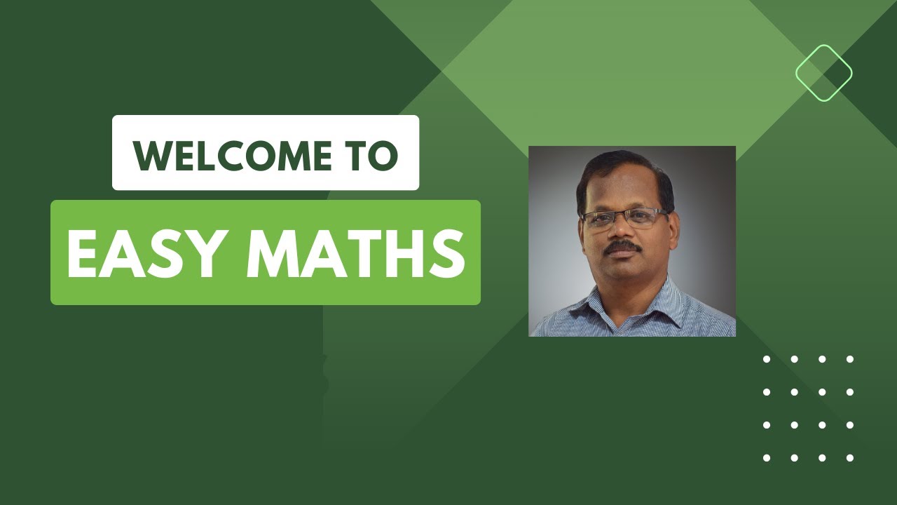 Welcome to Easy Maths - YouTube