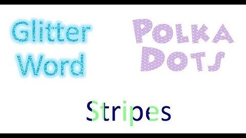 Microsoft word 2016- Glitter text- Glow text- REQUESTED