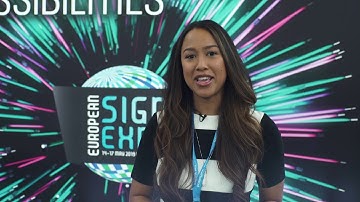 European Sign Expo 2019 Day 1 Highlights