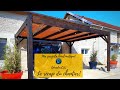 MA PERGOLA BIOCLIMATIQUE fabriquée en une semaine!  📐📐📐