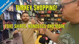 BEST FAKES IN TURKEY  SHOPPING FOR FAKE DESIGNER GOODS  Calis  Fethiye #Çaliş