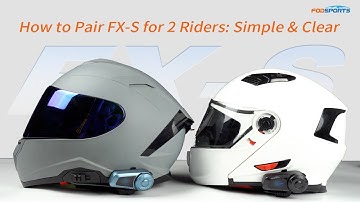 How  to Pair FX-S for 2 Riders: Simple & Clear