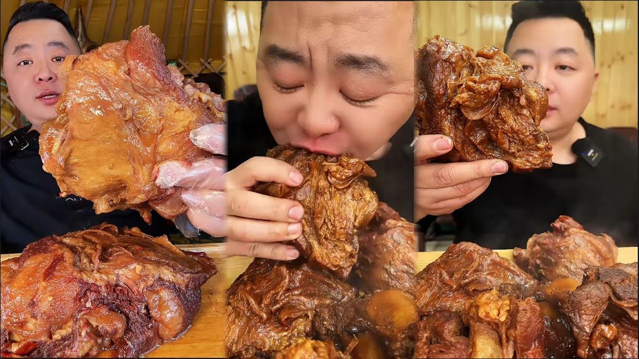 The Beef Ribs food eating Mukbang So delicious