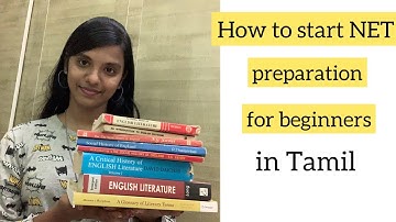 UGC NET English 2024 / How to start preparation for beginners in Tamil / English Literature/ Sneha