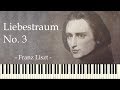 ♪ Franz Liszt: Liebestraum No. 3 - Piano Tutorial