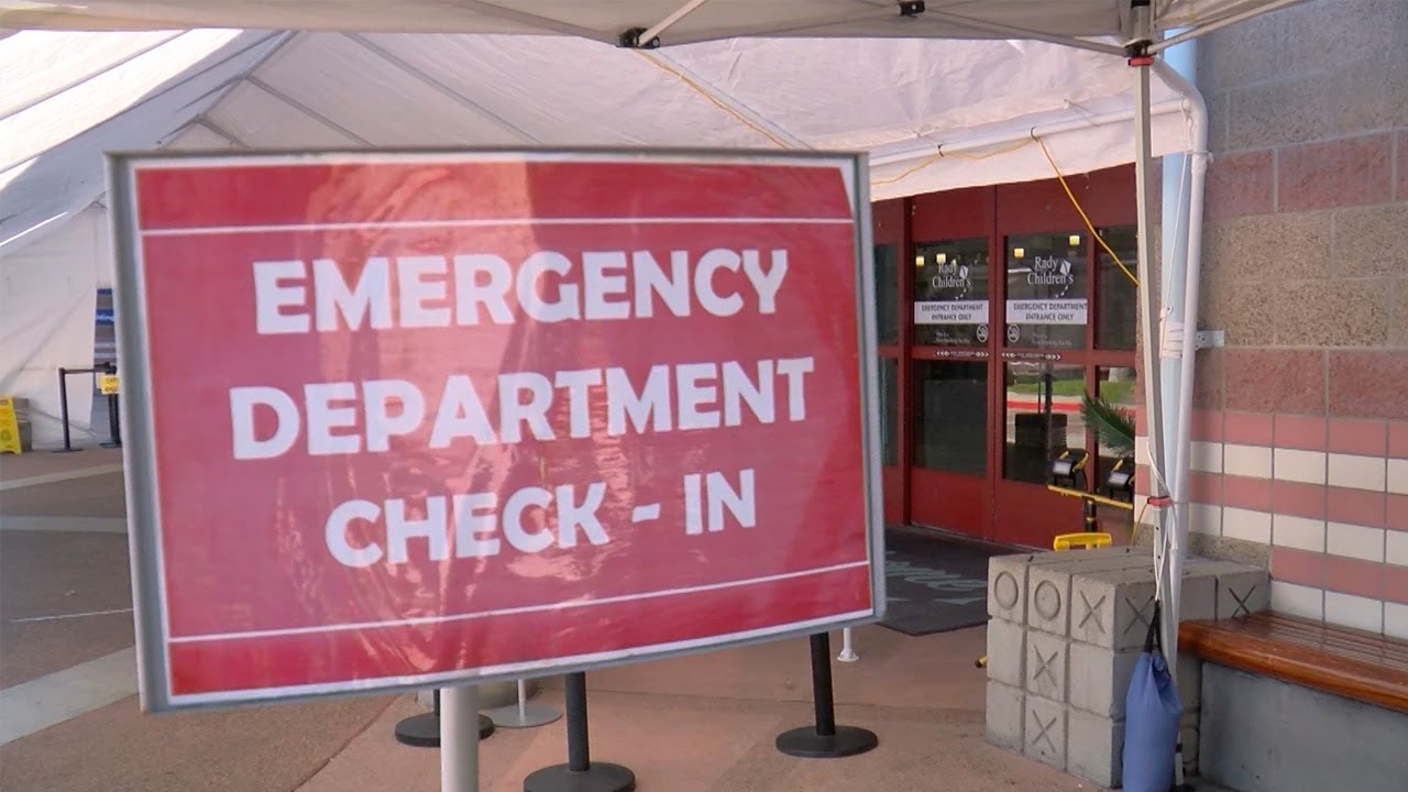 Rady Children's Hospital's emergency room busy ahead of the holidays