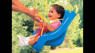 Swing sets, slides, swings, climbers, playground fun toys