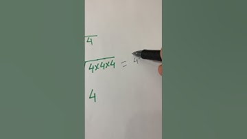 #shortsviral #math #how to find cube root of 64