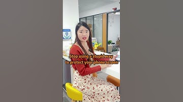 If you want to protect the precious screen of your mobile phone, avoid using the wrong methods.