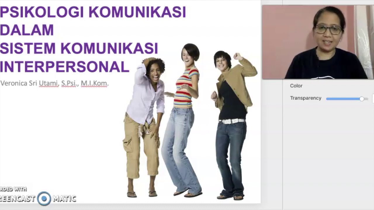 Psikologi Komunikasi: faktor yang mempengaruhi PERSEPSI INTERPERSONAL