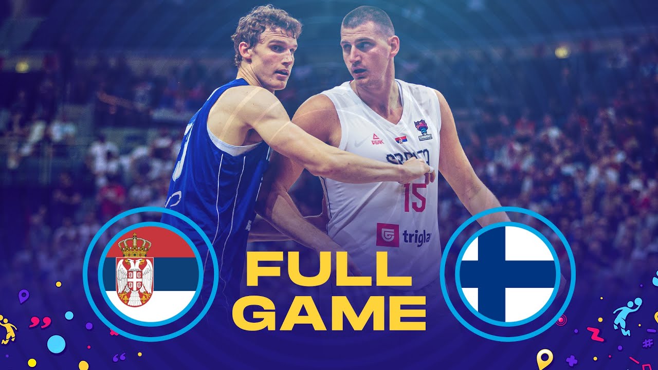 Serbia v Finland Full Basketball Game FIBA EuroBasket 2022