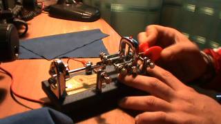 Vibroplex Blue Racer, Qso 5N3WQK