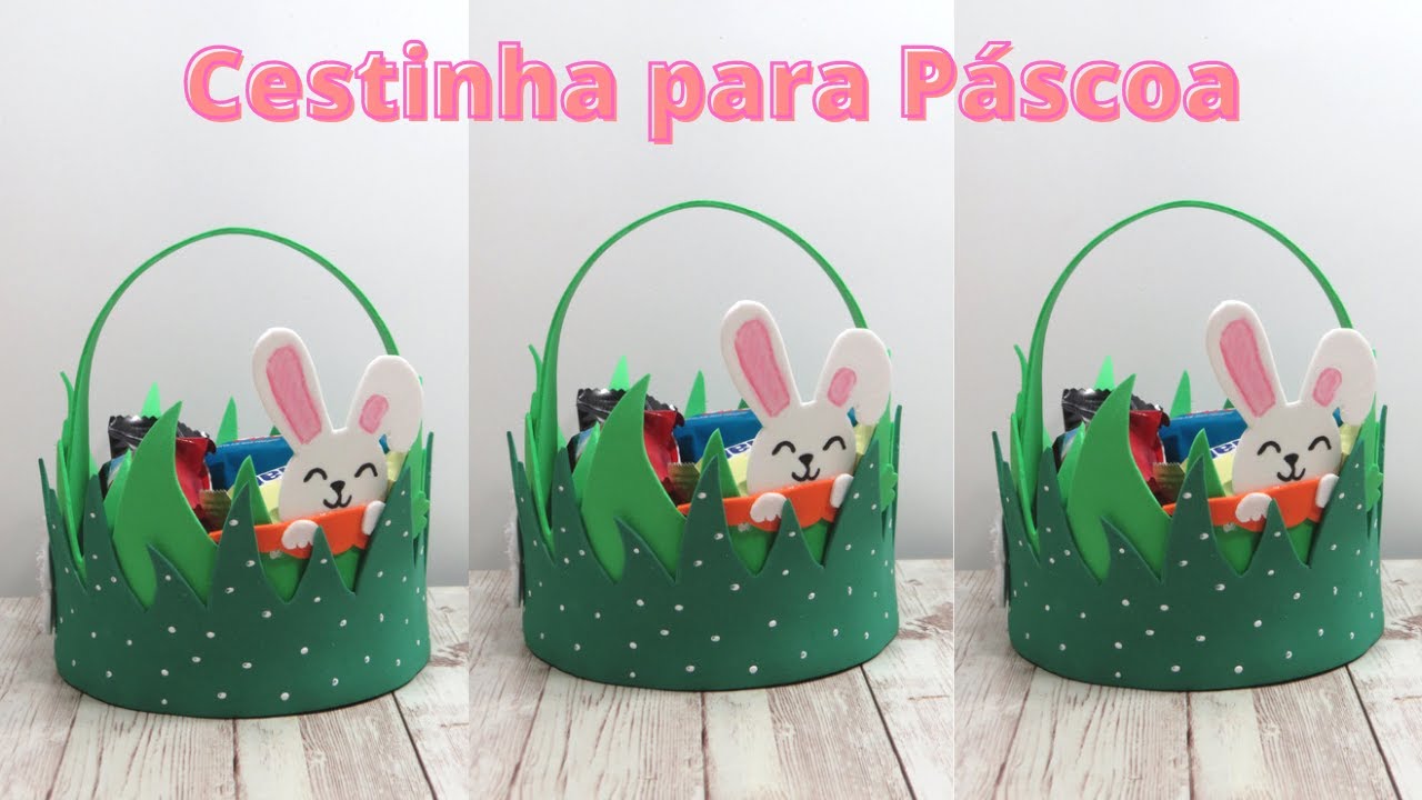 ARTESANATO PARA PÁSCOA FÁCIL DE FAZER DE EVA