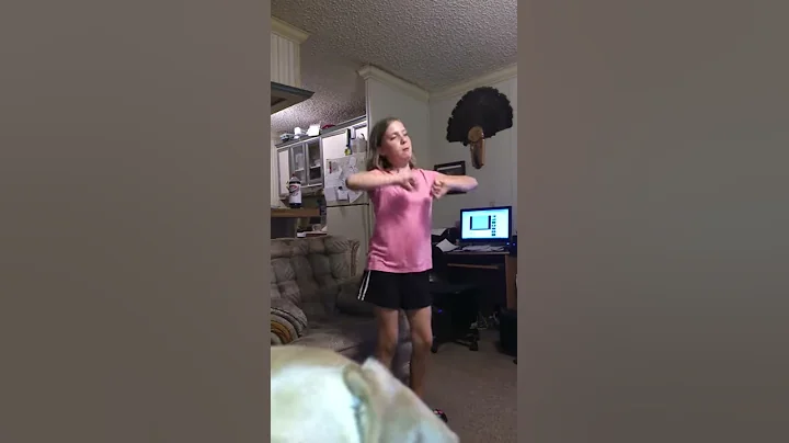 rebecca doing the wop
