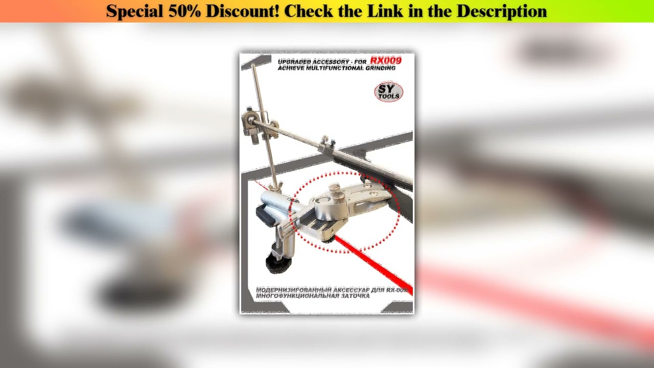 Hands-on Upgrade Accessory for RUIXIN PRO Rx-009 Sharpener  Sharpening System for Knife/Axes/Chisel