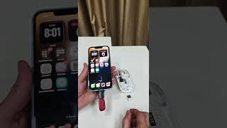 iPhone OTG Adapter Unboxing Know Connect USB Devices Very Easily? #iphone #otg #pendrive