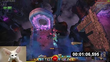 Gw2 [qT] Twisted Castle Duo Record 2:36 min | Elementalist PoV