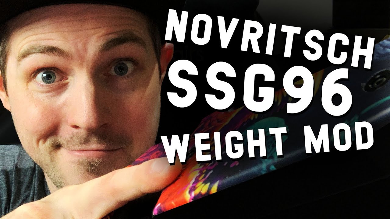 EASY Novritsch SSG 96 upgrade - Make your airsoft sniper weigh less