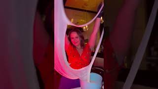 Table side Mozzarella dinner and a show experience in Las Vegas at Superfrico #vegas #vegasfood