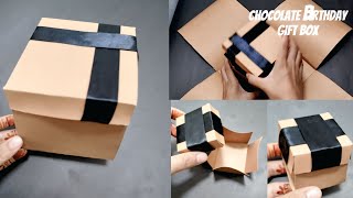 DIY Greetings Cards For Birthday  | Chocolate Explosion Box Tutorial | How to Make Explosion Box 