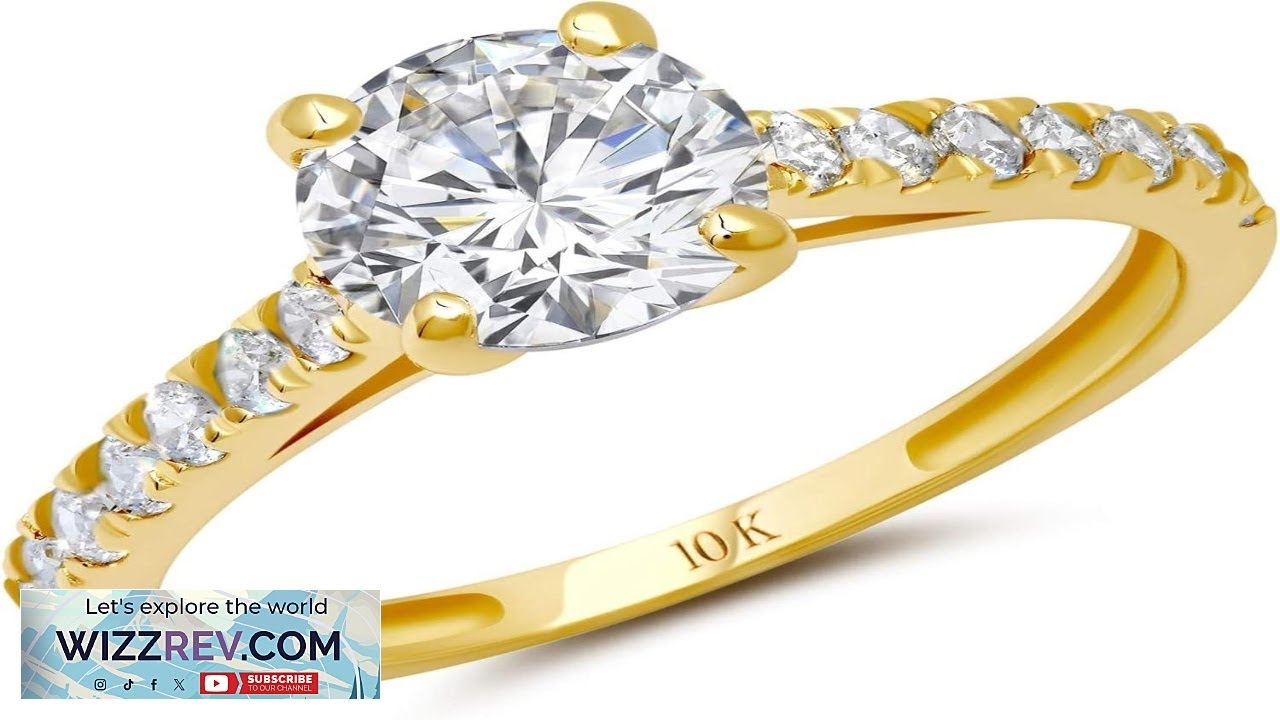 MAX + STONE 1.2 Carat Cubic Zirconia Engagement or Anniversary Eternity Ring