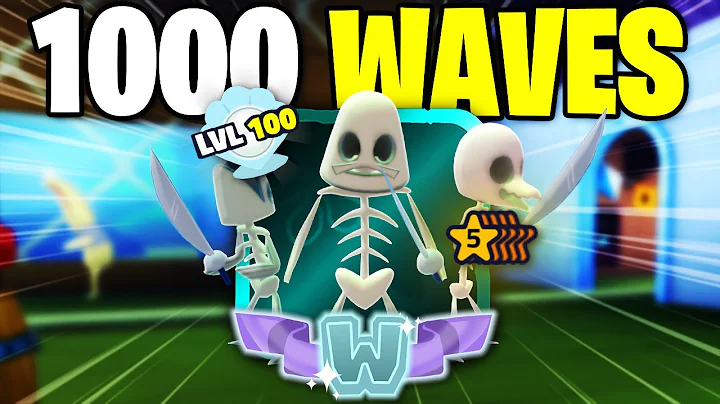 ONE UNIT WAVE 1000 in Spongebob Tower Defense