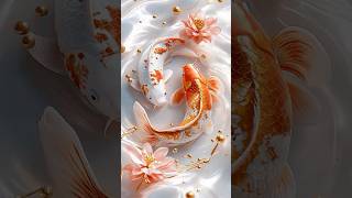 Live Wallpaper for Android | Red & White Koi Fish 4K