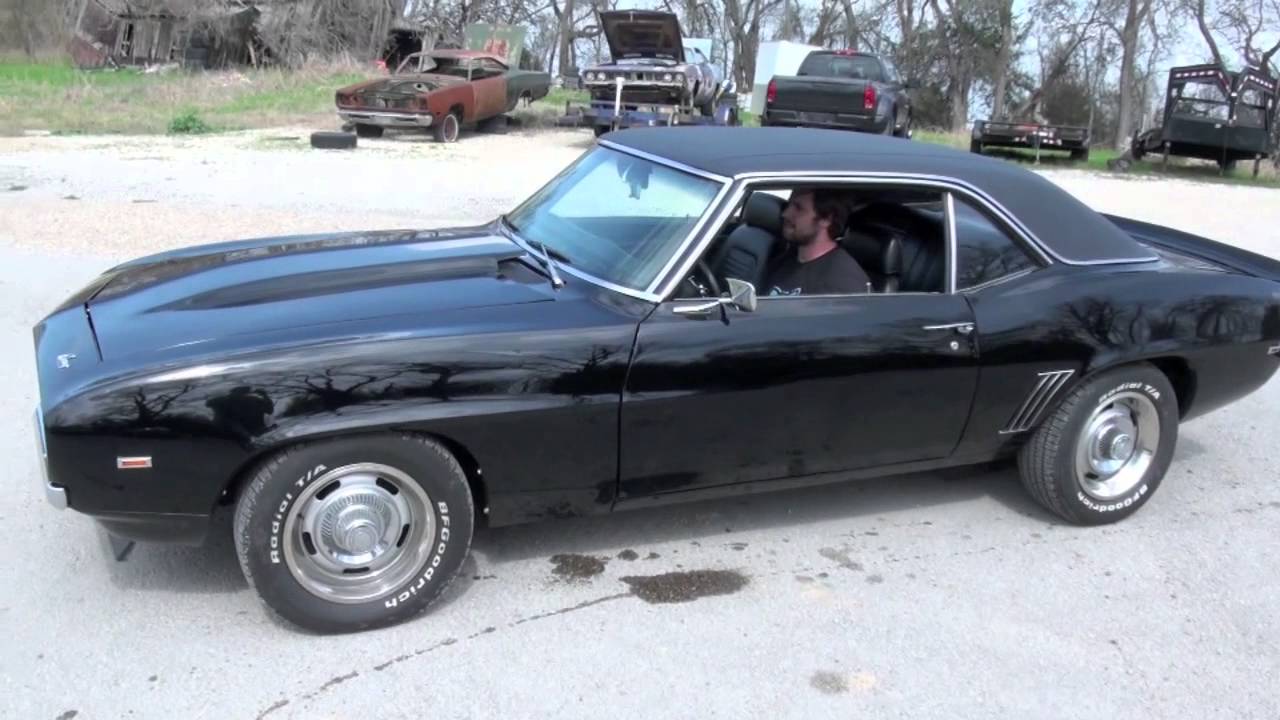 1969 Camaro 350 auto disc brakes 0875 muscle cars