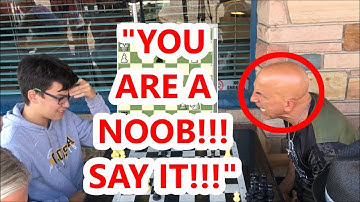 17 Year Old Gets Called a Noob By Trash Talker! Novice Noah vs Boston Mike