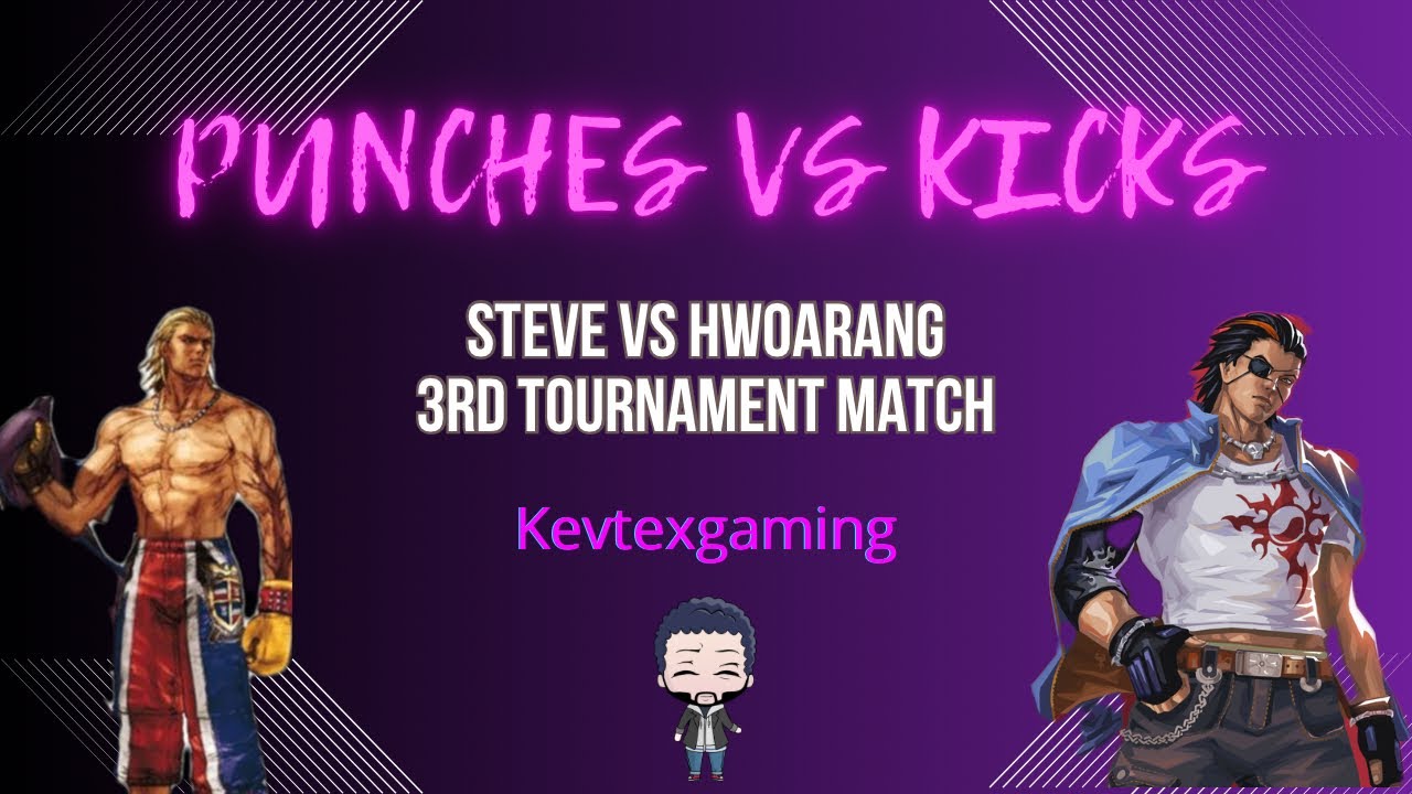 PUNCHES VS KICKS Steve fox vs hwoarang 3rd tournament match losers