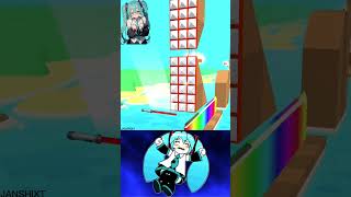 Intergalactic by HatsuneMiku&amp; MiSide MIKU DA YO 🥰❤️#memes #初音ミク #ボカロ #HatsuneMiku #Vocaloid #shorts