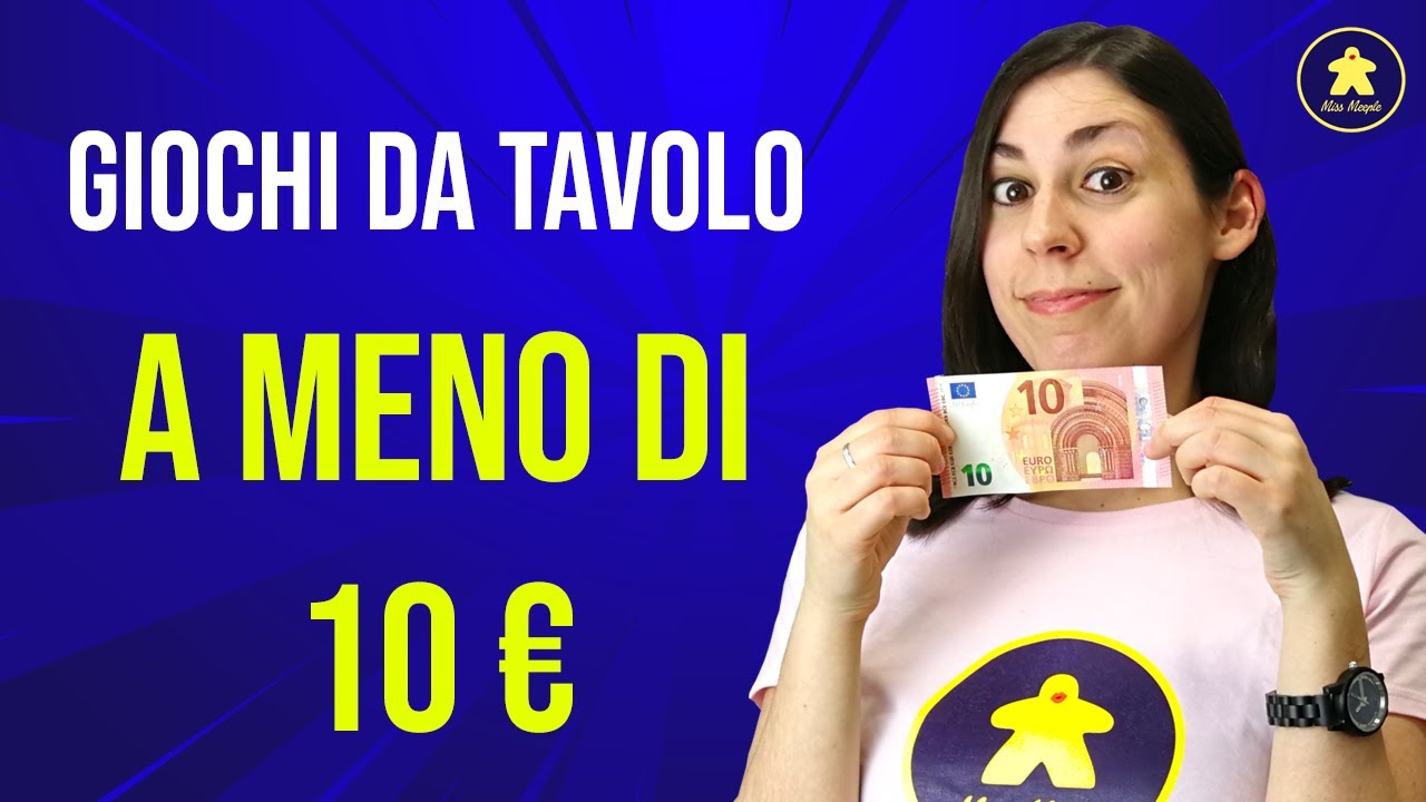 Giochi da Tavolo sotto i 10 Euro!