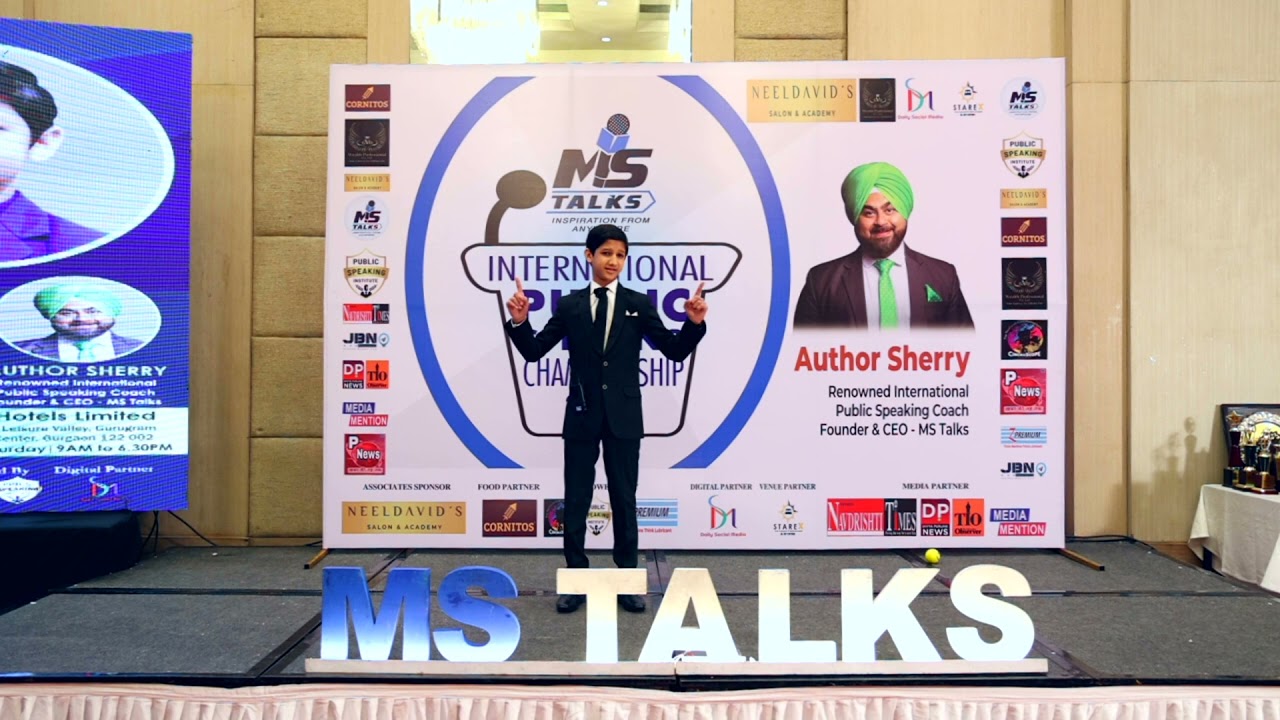 International Public Speaking Championship Mohammad Anas