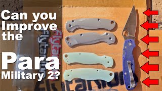 Can new Scales Improve the Best Pocket Knife of All Time? Flytanium & the Spyderco Para Military 2