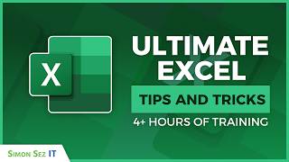 Ultimate Excel Tips and Tricks - 4+ Hours Tutorial of Step by Step Training