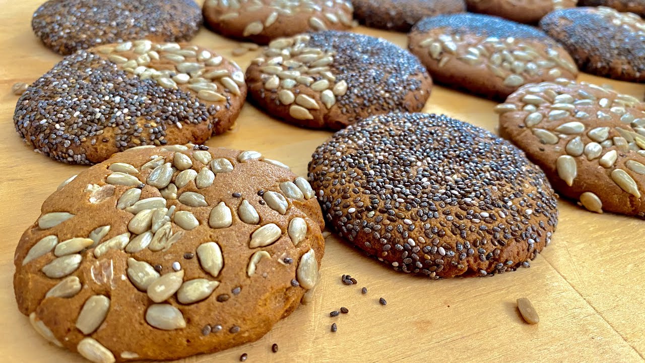 Galletas Integrales Con Semillas