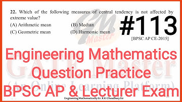 #113 Daily Question Practice of Engineering Mathematics for BPSC (Assistant Professor & Lecturer)