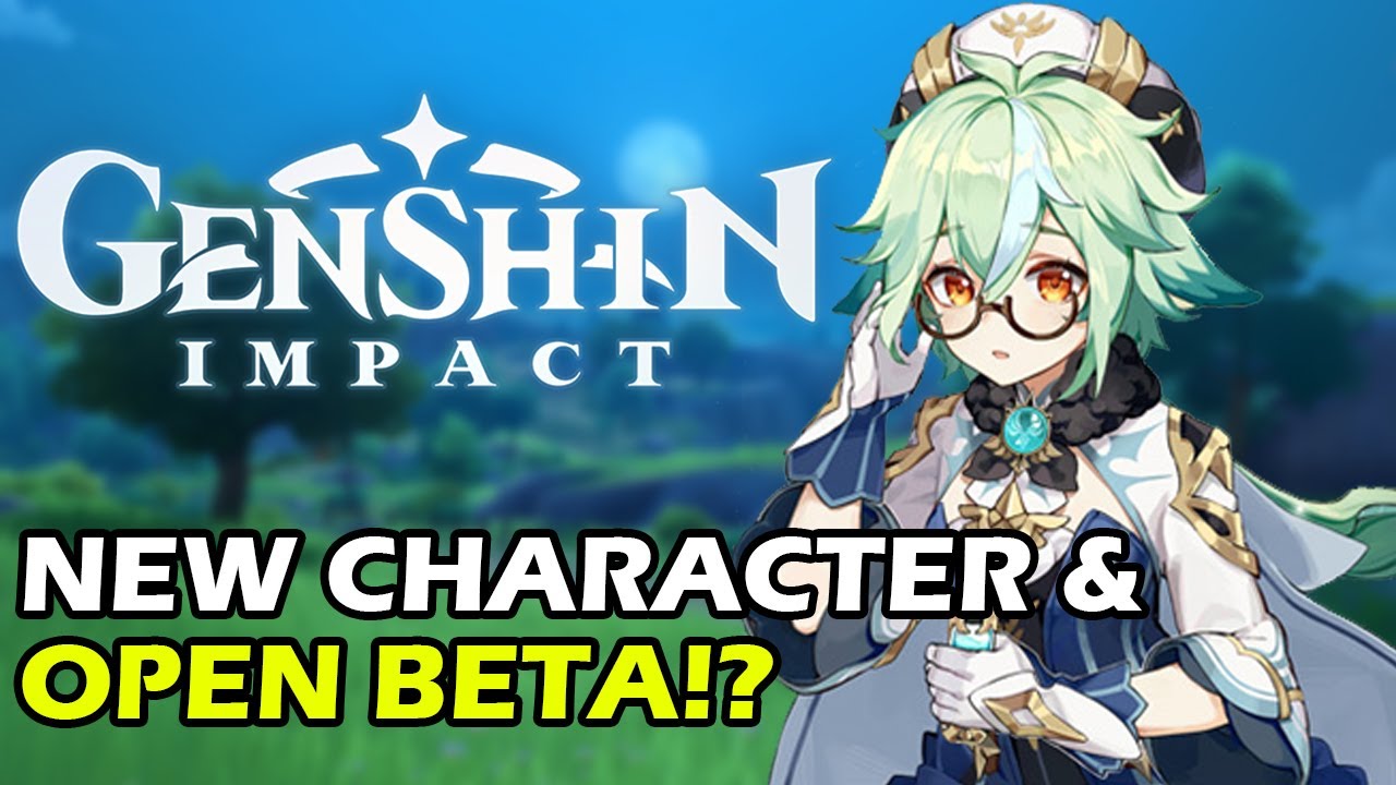 GENSHIN IMPACT OPEN BETA ANNOUNCED!? - Genshin Impact New Character ...