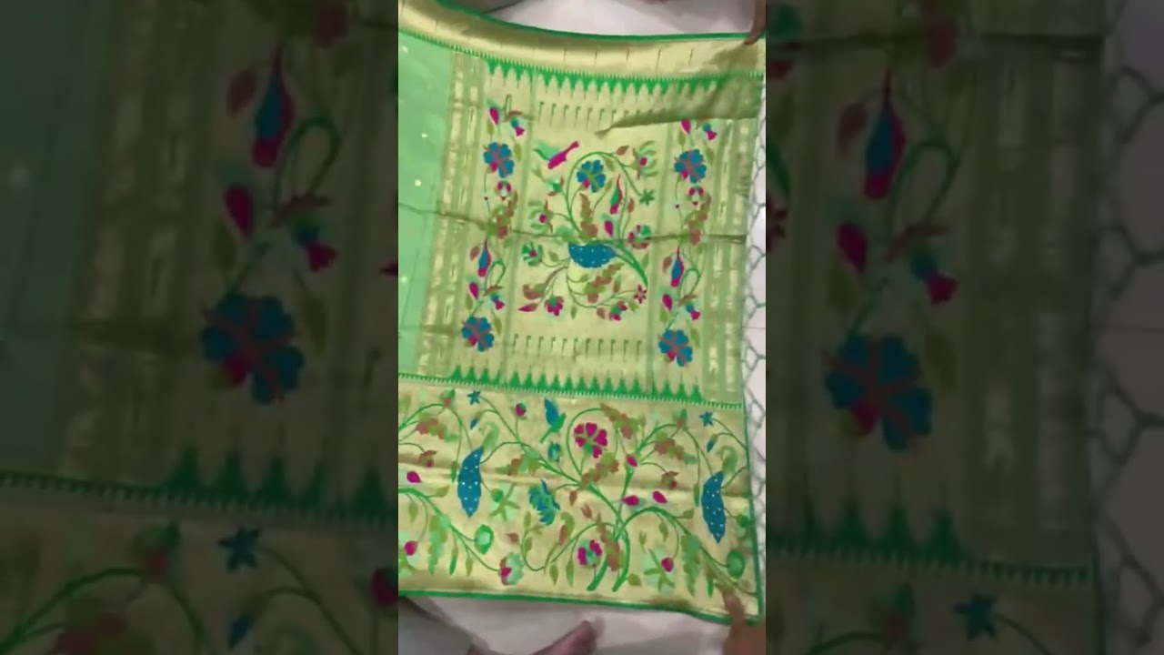 Soft Kanchipuram Tissue Peacock Paithani Silk Saree