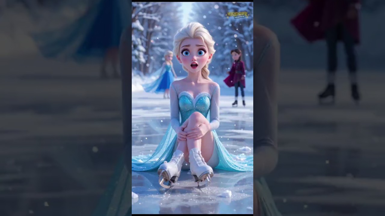 Elsa’s Frozen Fall — My Bum’s So Cold!