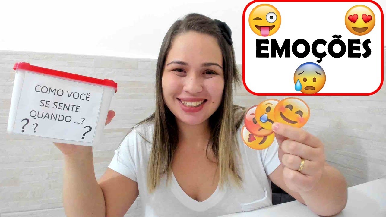 DINÂMICA DAS EMOÇÕES | COMO VOCÊ SE SENTE  QUANDO | EDUCAÇÃO INFANTIL