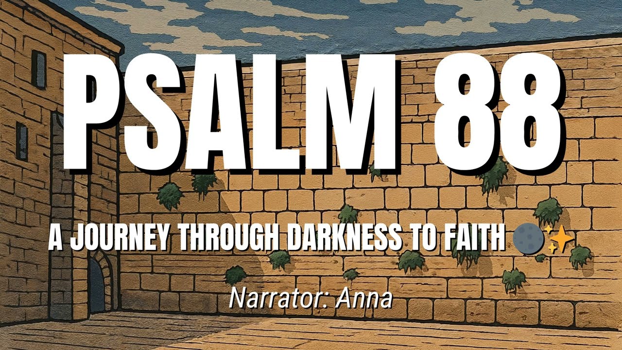 Psalm 88 | A Journey Through Darkness to Faith 🌑✨