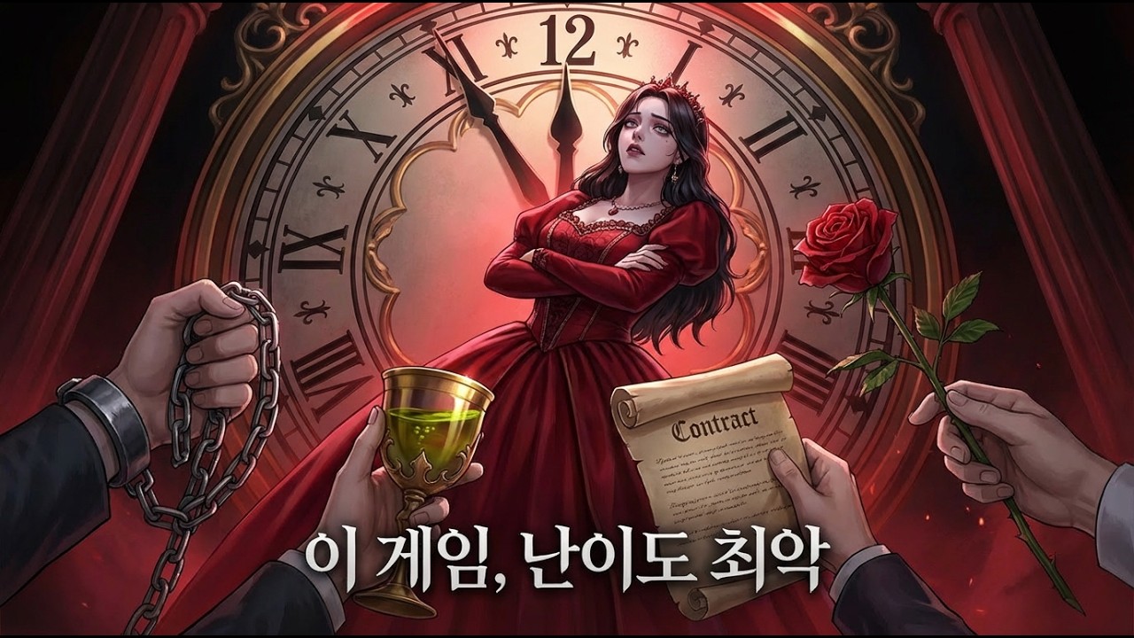 회사원에서 악녀로 환생?! 💀 흑화한 악마 집사 4명을 꼬시지 못하면 사망 확정 🩸