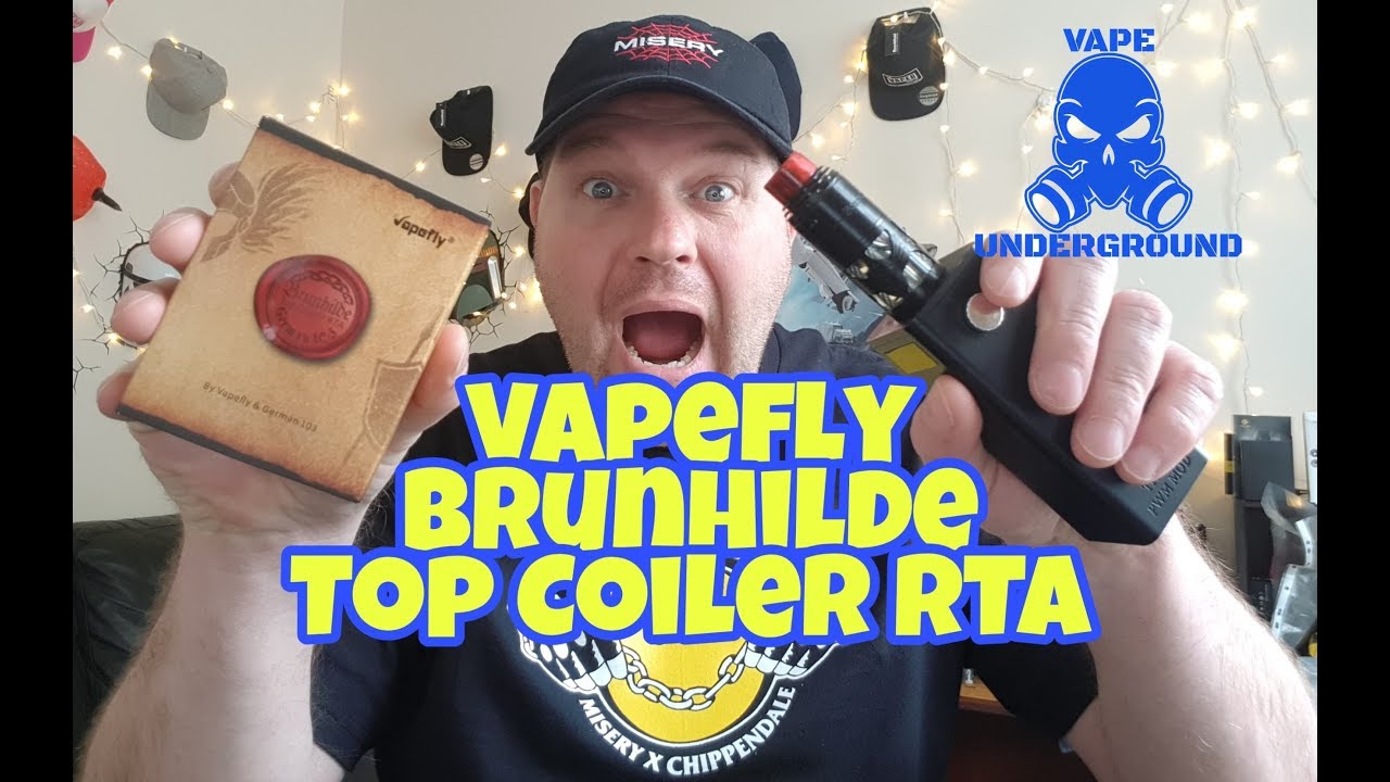 Vapefly - Brunhilde Top Coiler RTA - Review & Build
