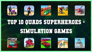 Top 10 Quads Superheroes Android Games screenshot 4