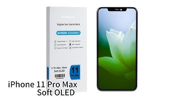 #lcd #iphone #lcdscreen Hispider iPhone 11 Pro Max Hard/Soft OLED  replacement screen Assembly test